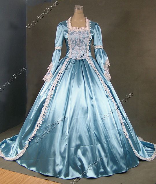 Marie Antoinette Renaissance Fairy Princess Colonial Ball Gown Period Dress With Train Theatrical Costume Victorian Choice
