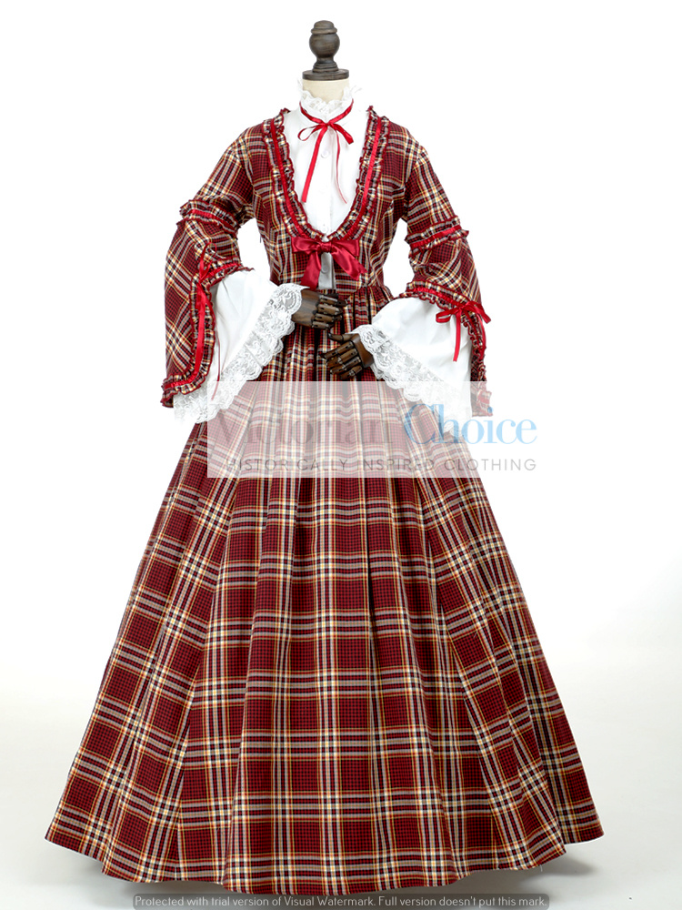 victorian tartan skirt