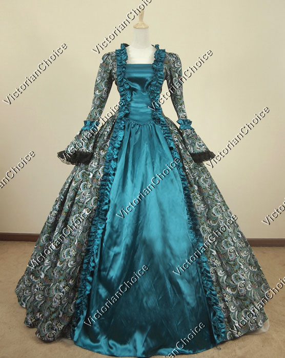 Ren Faire Marie Antoinette Georgian 18th Century Fantasy Princess Dress ...