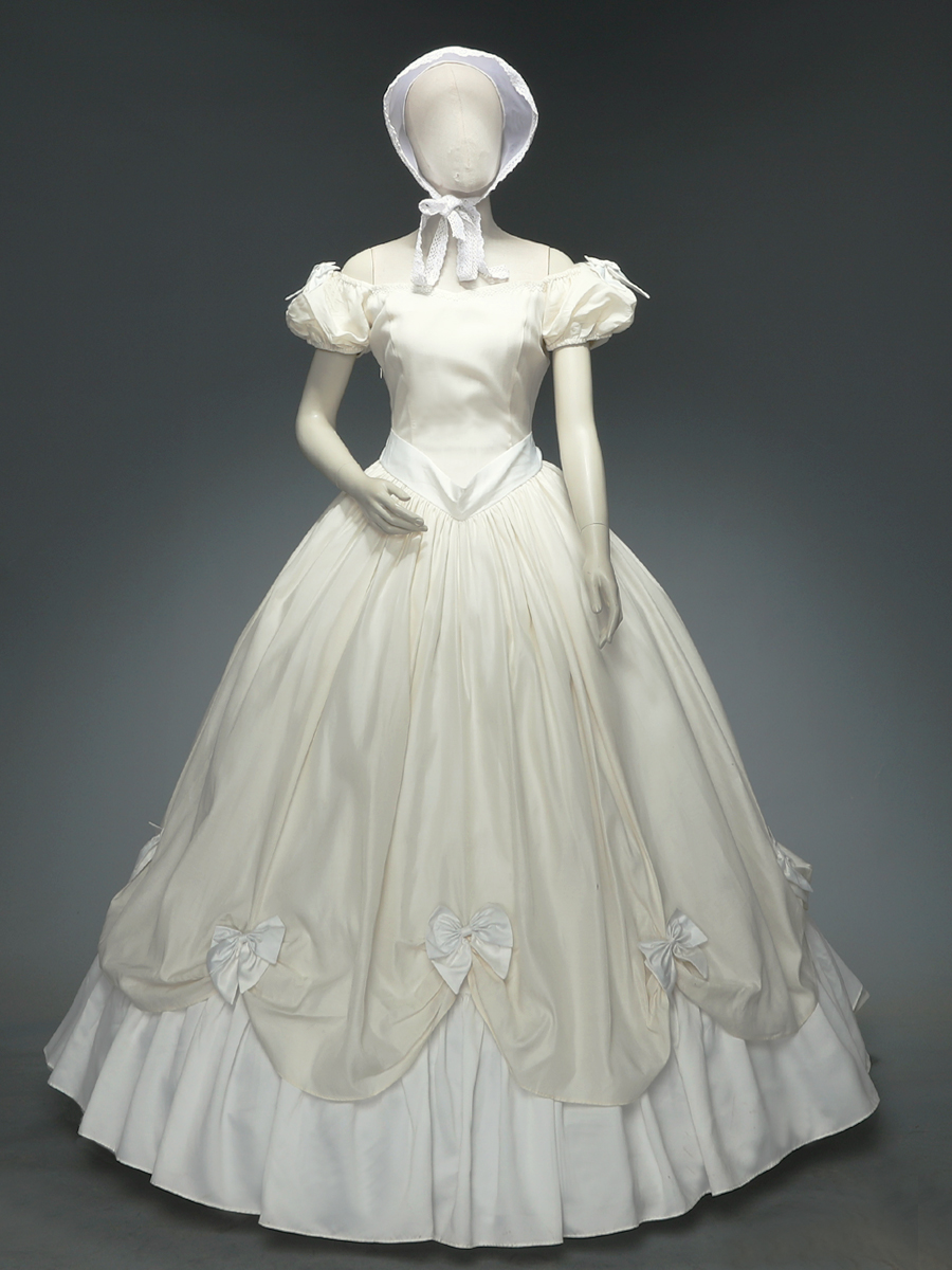 Victorian Southern Belle Princess Vintage Wedding Dress Bridal Masquerade  Gown Theater - Victorian Choice, image size:900x1200